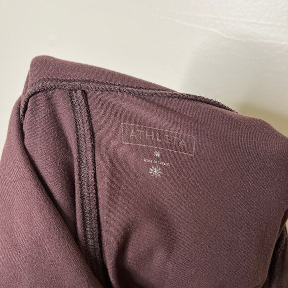 Lot 2 Athleta Noosa A-Line Fold Over Skirts M Stretch Gray Green Maroon Casual - Picture 9 of 10